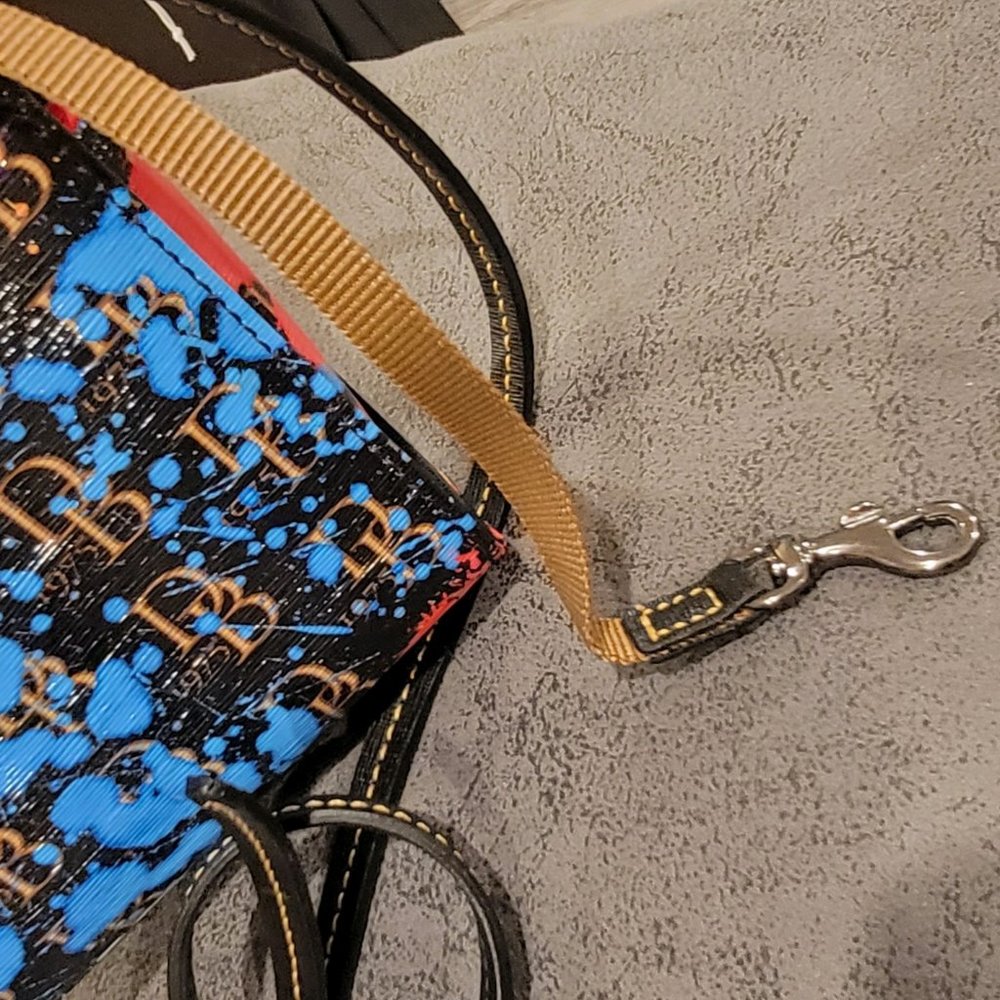 Dooney & Bourke Small Multi-Color Crossbody Purse - Picture 6 of 13